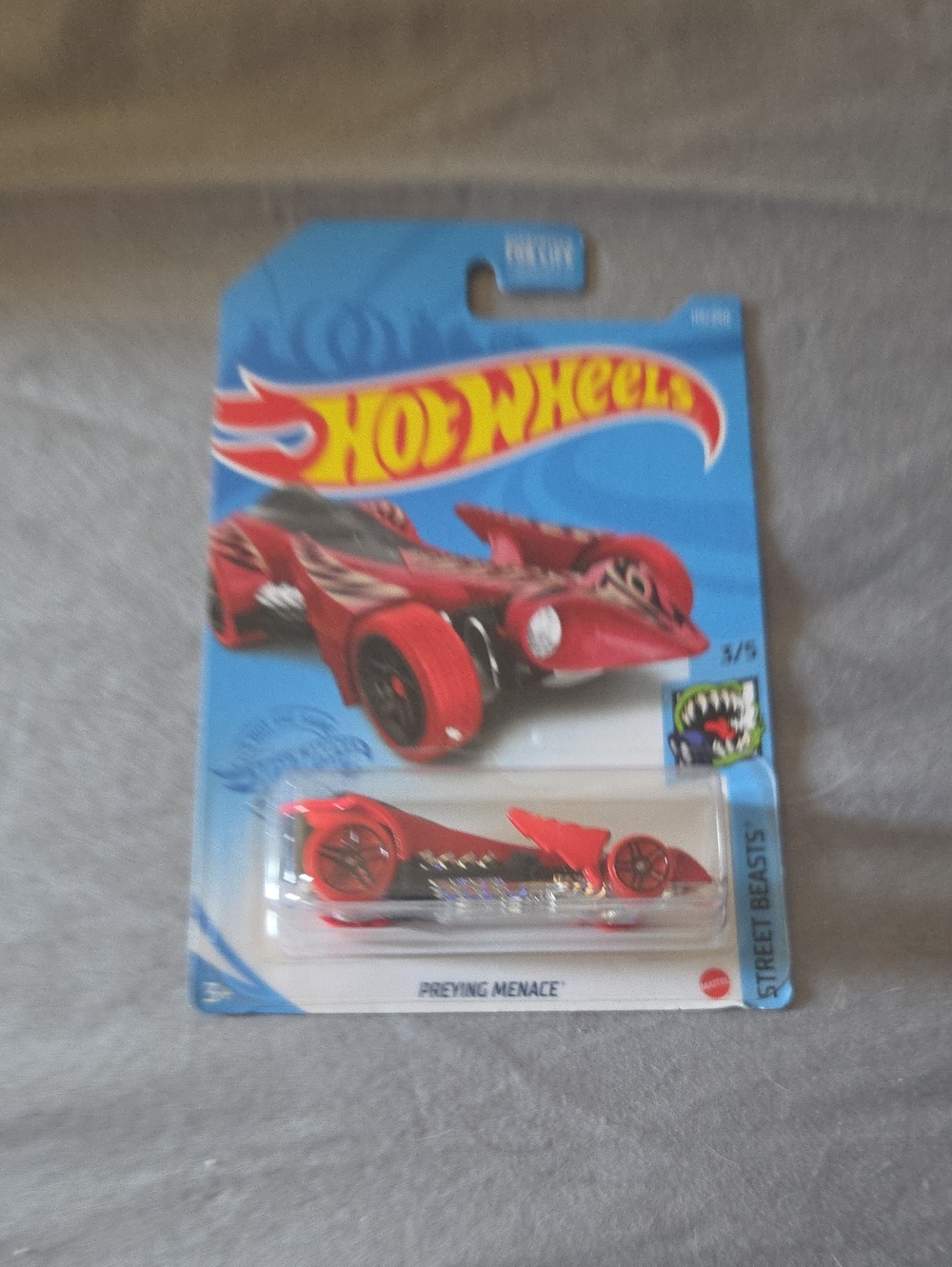 Preying Menace Red Die-Cast Toy Car